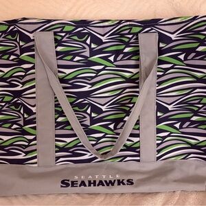 Logo Brands Seattle Seahawks Canvas Tote Bag